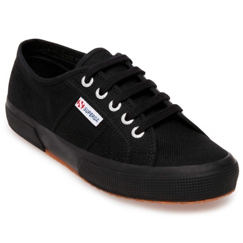 Superga black sneakers